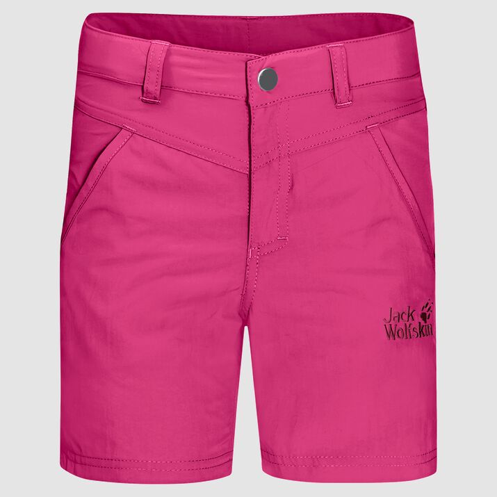 Pantalones Cortos Jack Wolfskin Sun Niños Rosas Mexico-7153942